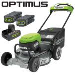 Greenworks 82V OPTIMUS 22" Self-Propelled Alloy Deck Mower Kit with 2 x 8.0Ah Batteries